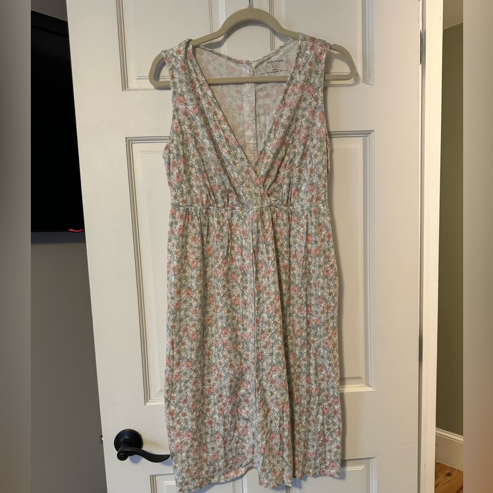 Motherhood Maternity Sleep Labor/Delivery/Nursing Dress